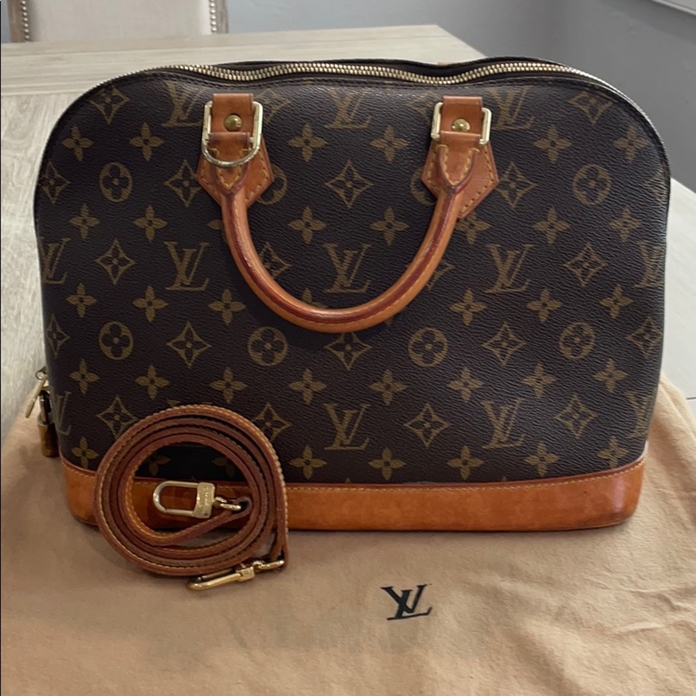 LOUIS VUITTON Alma Pm Monogram Tote